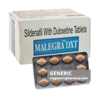 Generic Malegra FXT Plus(Sildenafil 100mg + Fluoxetine 60mg)